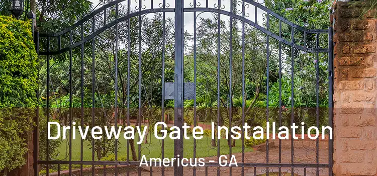  Driveway Gate Installation Americus - GA