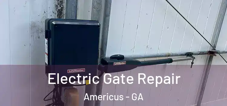 Electric Gate Repair Americus - GA