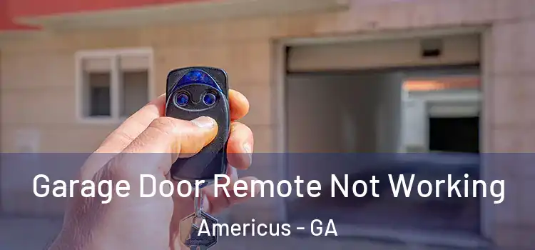  Garage Door Remote Not Working Americus - GA