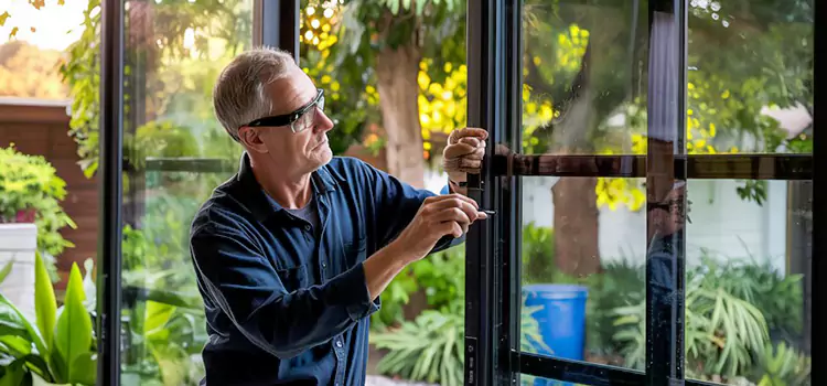 Replacing Sliding Door Lock Americus